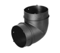 CAS 9920 Air Duct Elbow Connector 65mm