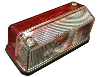 CLU 5019T Hella /Radex 925 Side Marker Light Red/White