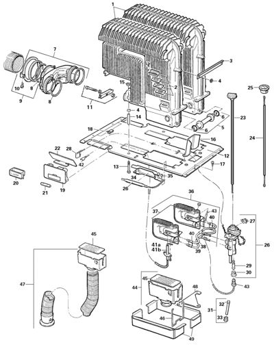 Truma S 5002 Heater Parts List