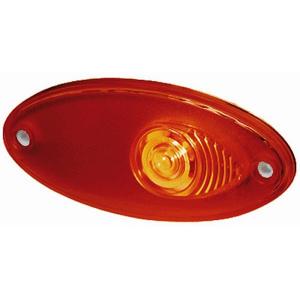 CLU 5020R Hella Oval Rear Marker Lamp Red