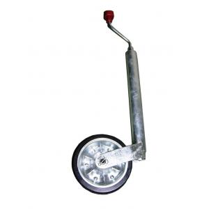 Alko 48mm 300kg Jockey Wheel Steel & Solid Rubber Wheel 1222437