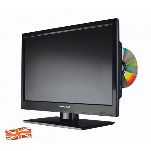 18.5\" Vision Plus HD LED Freeview TV, Satellite & DVD