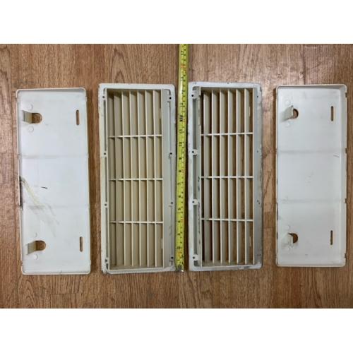 CCV 5343S Pair of MPK Refrigerator Vents With Winter Covers - Second Hand