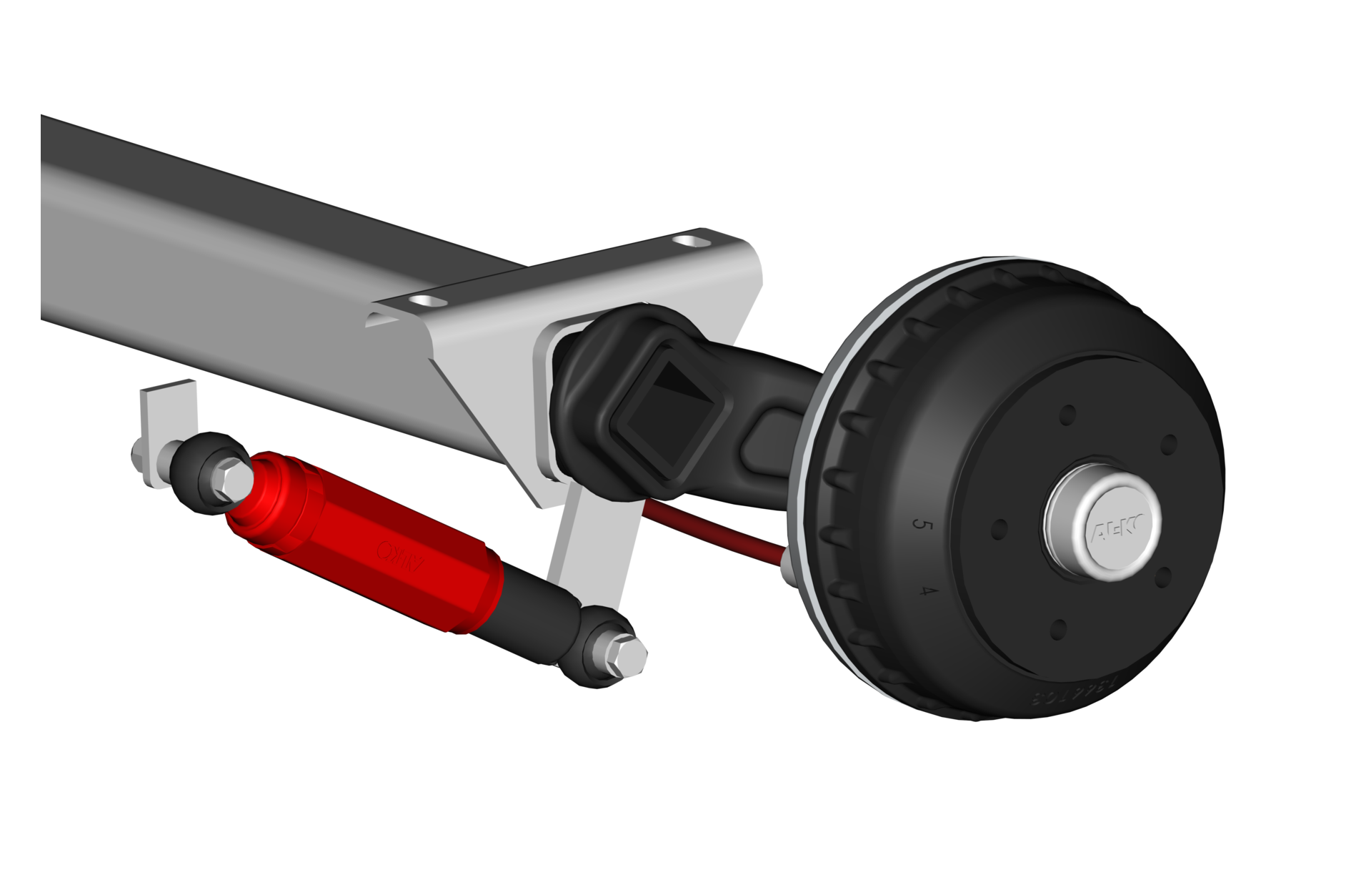 Alko Shock Absorber 288086 Red alko-shock-absorber-288086-red